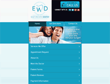 Tablet Screenshot of eastwichitadentist.com